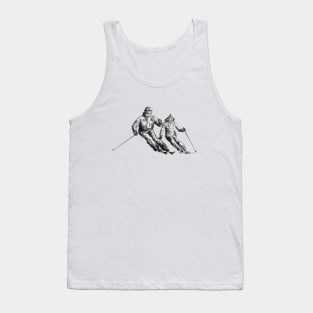 Ski Paar Tank Top